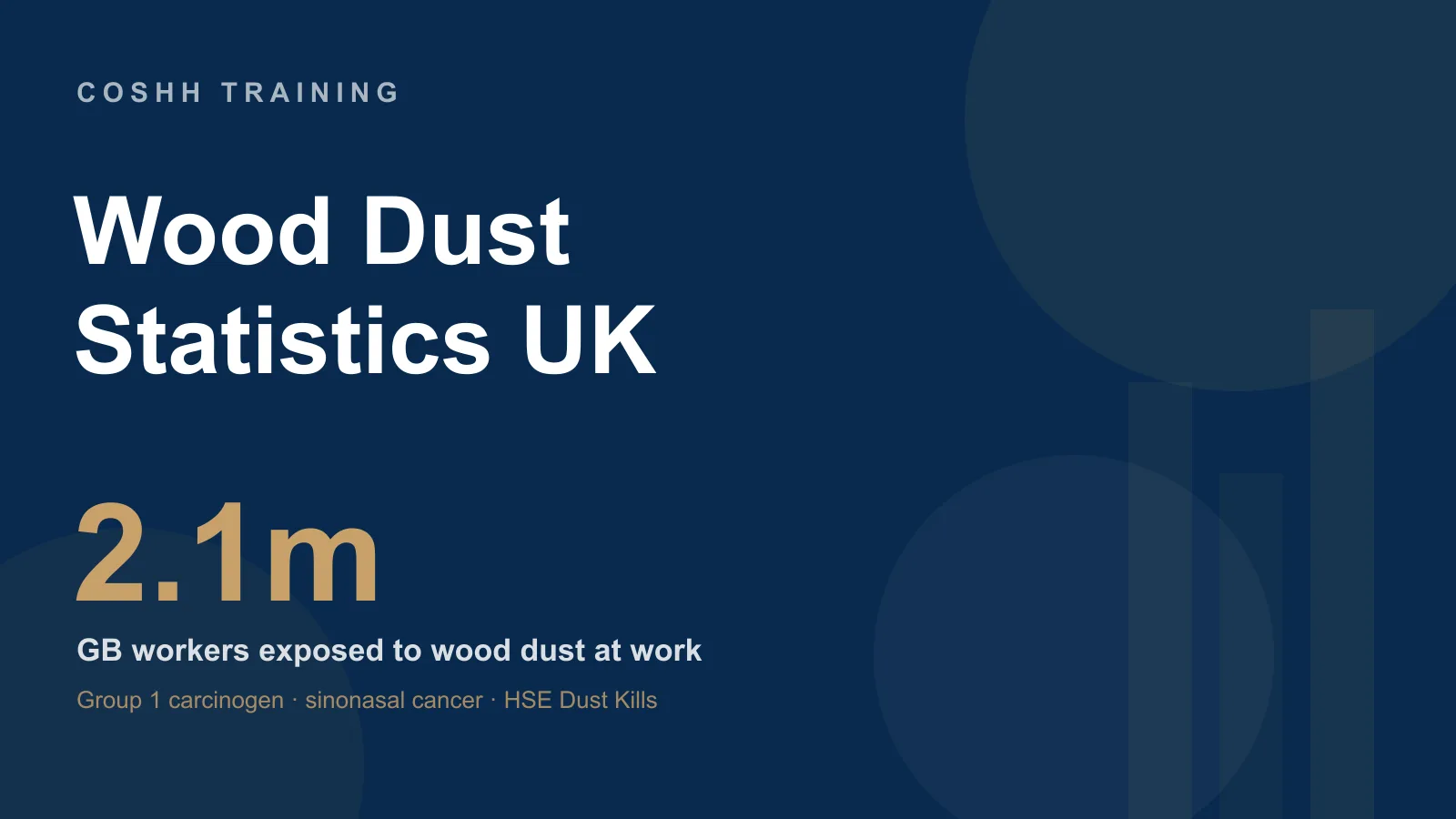 Wood dust statistics UK — exposure, cancer risk and HSE enforcement